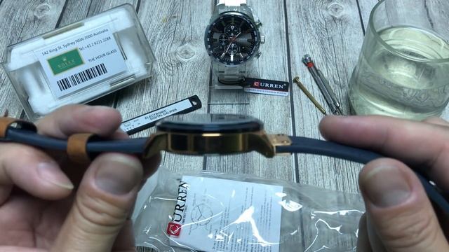 Стильные CURREN 8329. Обзор + настройка.