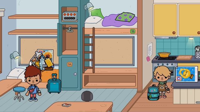 тока бока ксюша и её семья