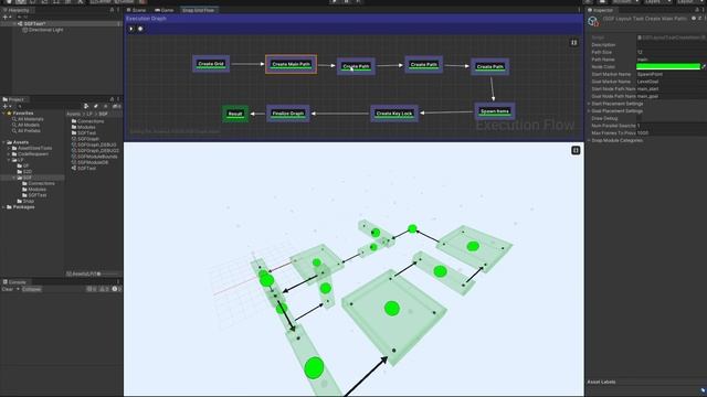 Dungeon Architect: Snap Grid Flow WIP [Unity] смотреть онлайн