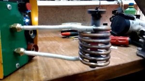 индукционный нагреватель металла из сварочного инвертора