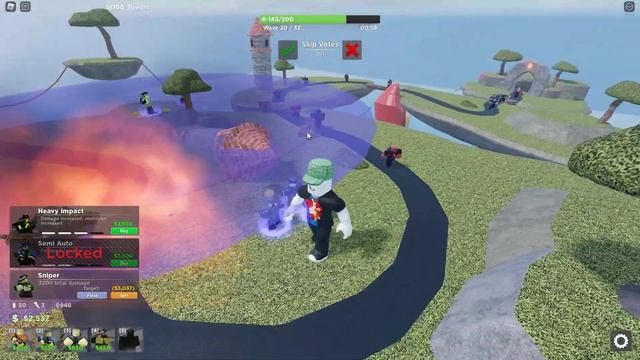 ЧЕЛЛЕНДЖ Скрытая УГРОЗА в Roblox Tower Blitz блиц-башни смотреть онлайн