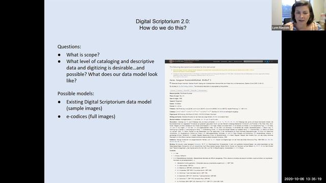 Day 1: Digital Scriptorium 2.0 Planning Meetings смотреть онлайн