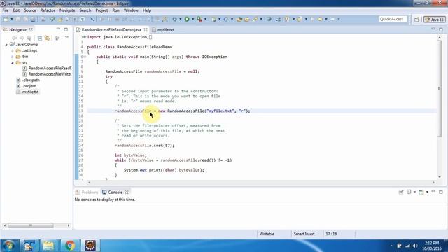 What is RandomAccessFile in Java?_Version 1 | Java IO | Java Tutorial смотреть онлайн