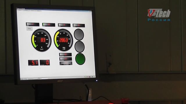 Пролноприводный диностенд VT4 - мощностной стенд смотреть онлайн