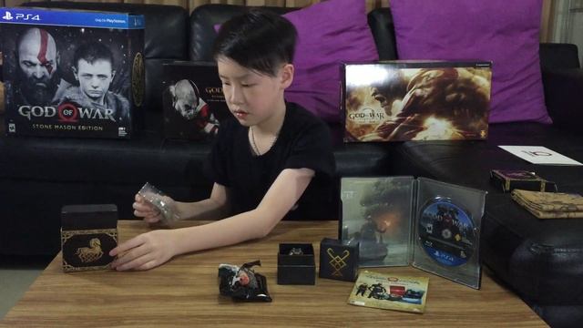 Review God of War Stone Mason Collector's Edition ( Game of the Year 2018 ) смотреть онлайн