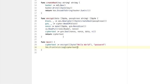 Encrypt And Decrypt Data In A Golang Application With The Crypto Packages смотреть онлайн