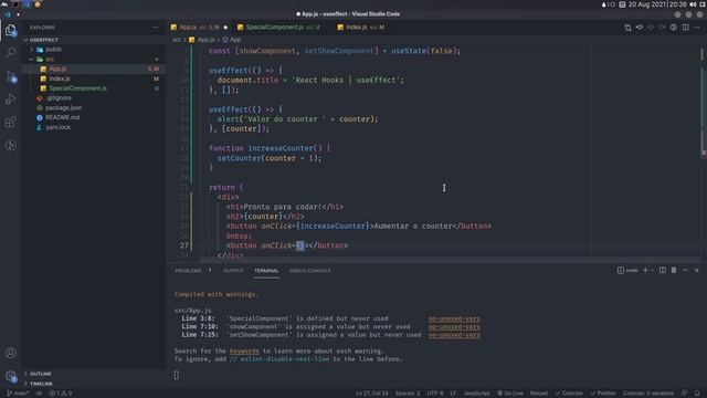 Entenda DE VEZ o useEffect - React Hooks смотреть онлайн