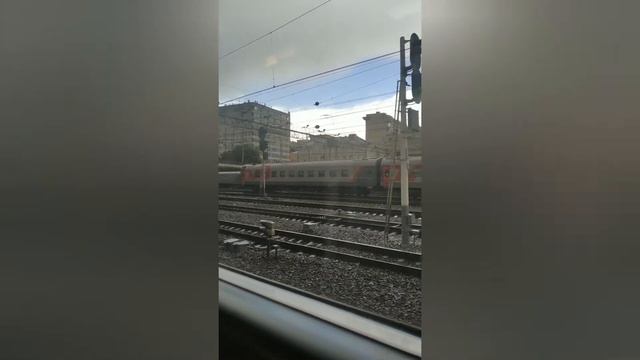 Отправление Эд4м-0446 Фирменный экспресс Москва Казанский вокзал-Рязань 1