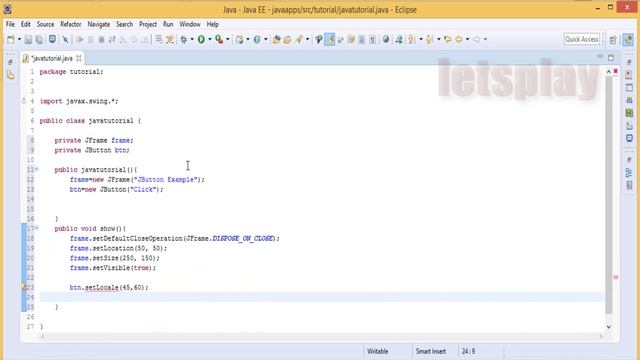 Video #38 - Java Swing Tutorial - How Enable/Disable JButton смотреть онлайн