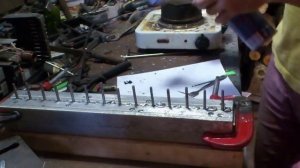 Отливка Грузил для сети.