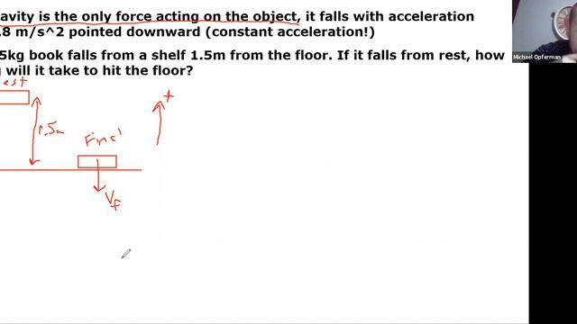 Example: 1D Kinematics with Gravity смотреть онлайн