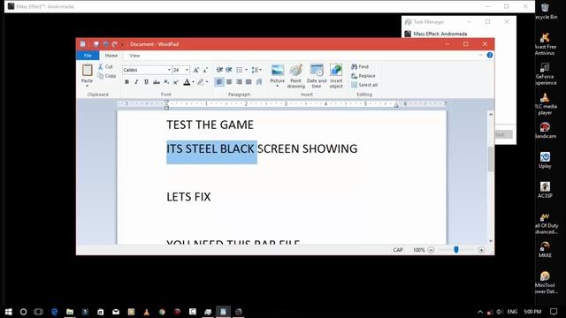 Mass Effect Andromeda Black Screen for dual core fix смотреть онлайн