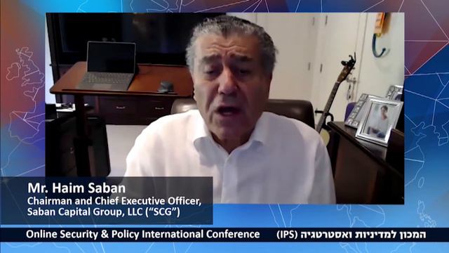 Mr. Haim Saban, Chairman And Chief Executive Officer, Saban Capital Group | English Translation
