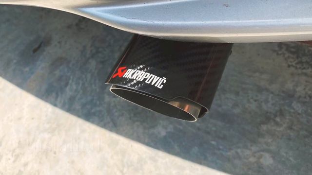 ? AKRAPOVIC TAIL PIPE || NO NEED EXPENSIVE FULL EXHAUST SYSTEM || Malaysia смотреть онлайн