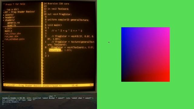 OpenGL: Fragment Shader Basics смотреть онлайн