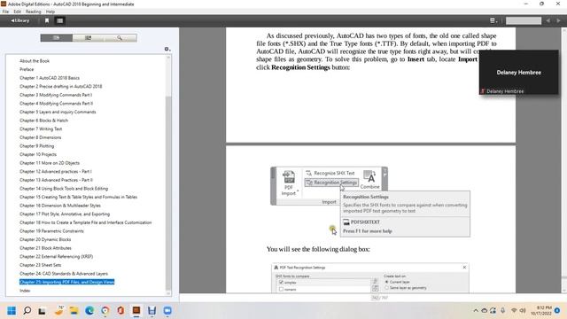 AUTOCAD BEGINNING AND INTERMEDIATE CHAPTER 25 IMPORT PDF FILES AND DESIGN VIEWS смотреть онлайн