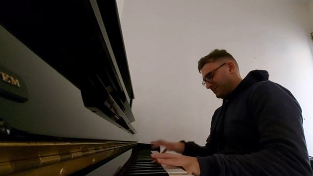 Jazz/Blues piano impro смотреть онлайн