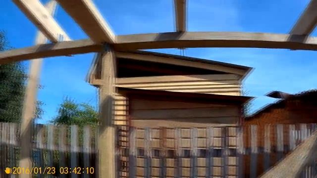 Крытый дачный хозблок. Часть 1. смотреть онлайн