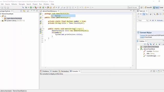 Hướng dẫn cài đặt và sử dụng Checkstyle trong Eclipse смотреть онлайн