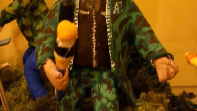 Фигурки из глины (рыбаки) / Figures from clay (fisherman) смотреть онлайн