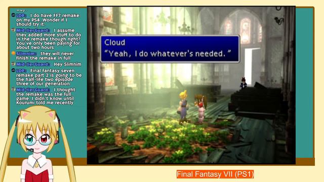 Final Fantasy VII (PS1) + Reading of my first short story ever смотреть онлайн