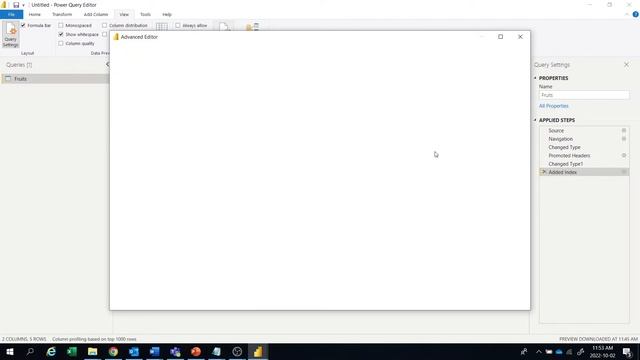 Remove specific row in Query table using Power Query in Power BI смотреть онлайн
