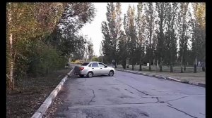 Экзаменационные маршруты ГИБДД, разворот в ограниченном пространстве