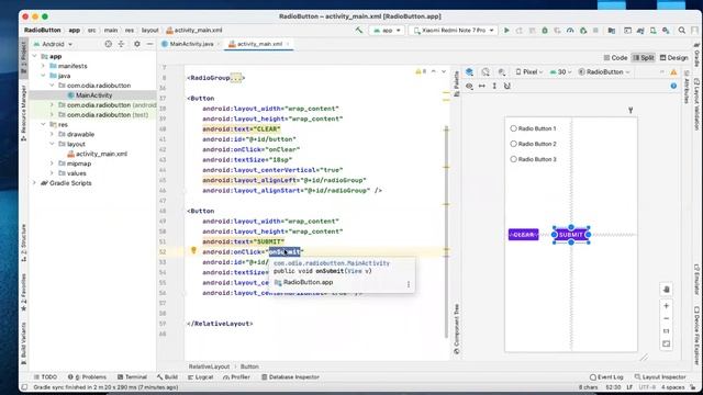 How to use Radio Buttons & Radio Group in Android Studio смотреть онлайн