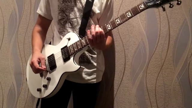 Asking Alexandria - Into The Fire(HunterX Guitar cover) смотреть онлайн