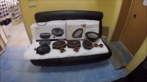 Toyota Camry 2016 замена штатной акустики JBL Premium и установка процессора