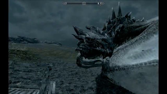 Summoning a Dragon in Skyrim (Flame Atronach Replacement) смотреть онлайн