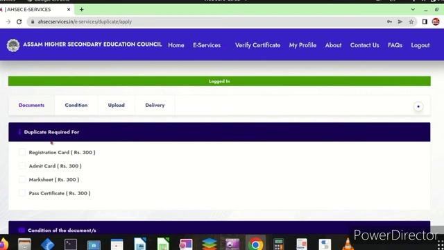 HS duplicate Marksheet | Admit Card | Pass Certificate | Lost or Damaged HS Certificate online Appl смотреть онлайн