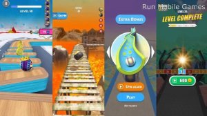 Going Balls vs Rollance vs Action Balls vs Rolling Ball - Sky Escape - Android, IOS gameplay