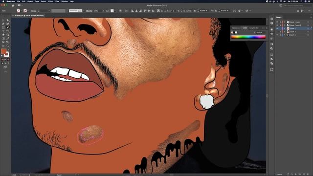 Lil Baby - SPEED ART (ADOBE ILLUSTRATOR) смотреть онлайн