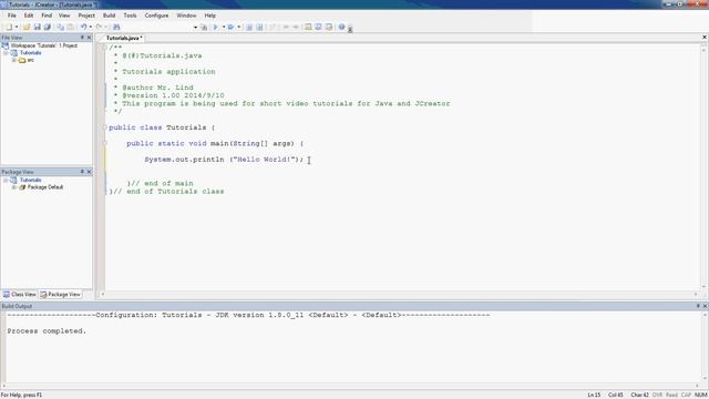 Java - Output Println смотреть онлайн