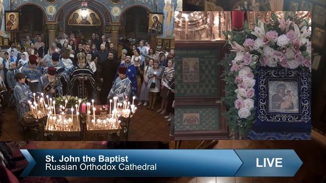 2023.10.27. Moleben and Akathist to the Mother of God. Молебен и акафист Пресвятой Богородице. смотреть онлайн