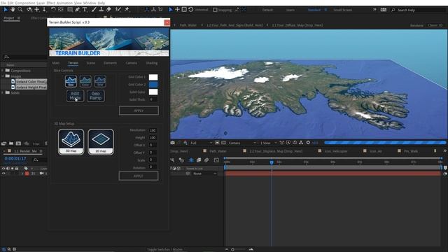 Turn a Google Map into a 3D Terrain Map ? Terrain Builder Pro смотреть онлайн