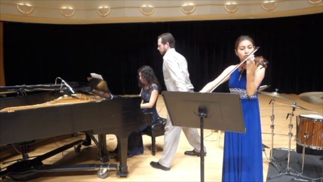 William Bolcom, Graceful Ghost Rag for Violin and Piano-- Yenlik Weiss and Dina Bodaubay, Excerpt смотреть онлайн