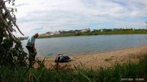 Ангара . Хариус на фидер