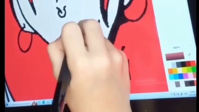 Учусь рисовать на графическом планшете. Пробы пера? смотреть онлайн