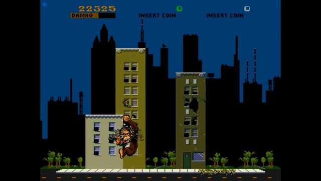 Rampage (1986, Arcade) - 1st Level