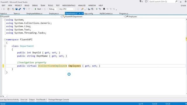 18 - Entity Configuration in Fluent API | Code First | EF смотреть онлайн