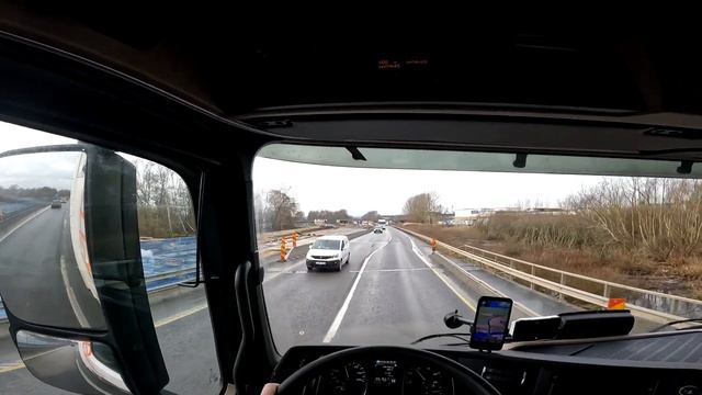 4K POV Truck Driving Mercedes Actros | Paper Transporting In Sweden