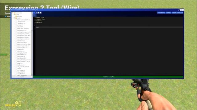 Garry's Mod Expression 2 Tutorial- 1 - Overview,variables And Strings!