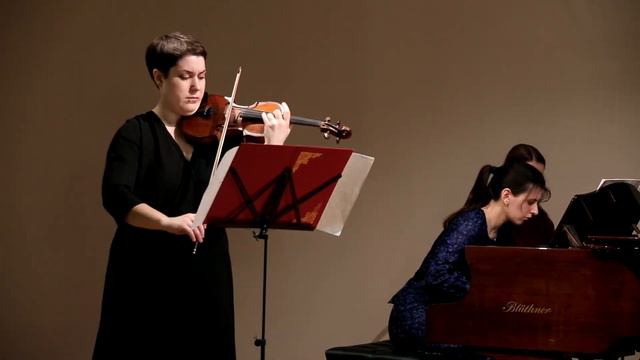 А. Эшпай - Соната для скрипки и фортепиано    Исп.: Рэзмерице Октавиана, Софья Власова