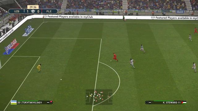 PES 2019 | Uzbekistan vs Palestine - ASIA World Cup | 19 November 2019 | Full Gameplay HD смотреть онлайн