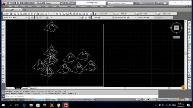 Revision Autocad 2 Part 1 ( Circle-Undo-Copy- Mirror-Trim-Extend-Offset-Move-Ellipse-Dimensions) смотреть онлайн