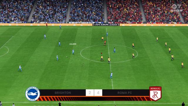 EA SPORTS FC 24: Brighton FC x AS Roma (Oitavas da UEFA Europa League) Xbox Series X смотреть онлайн