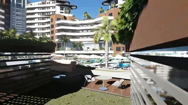 Новый комплекс ЛЮКС на набережной в Анталии - Sunis Blue Residence