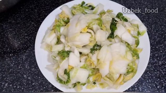 Пекинская капуста по-корейски! Очень вкусно и просто! смотреть онлайн